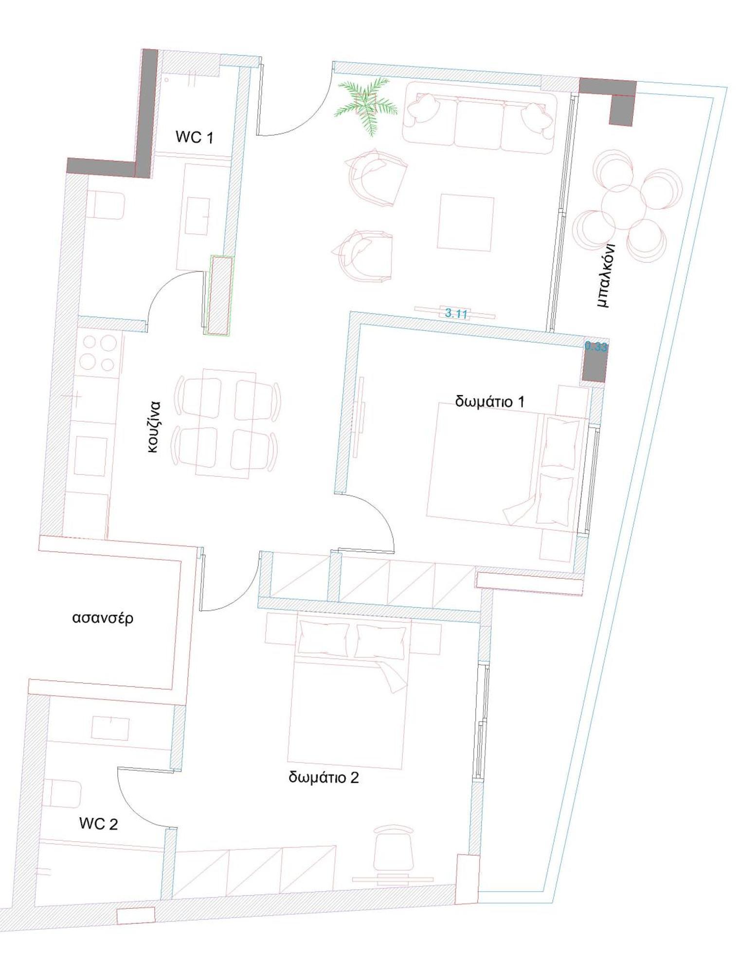 Pagani Urban - Premium Private Apartment 卡拉马塔 外观 照片